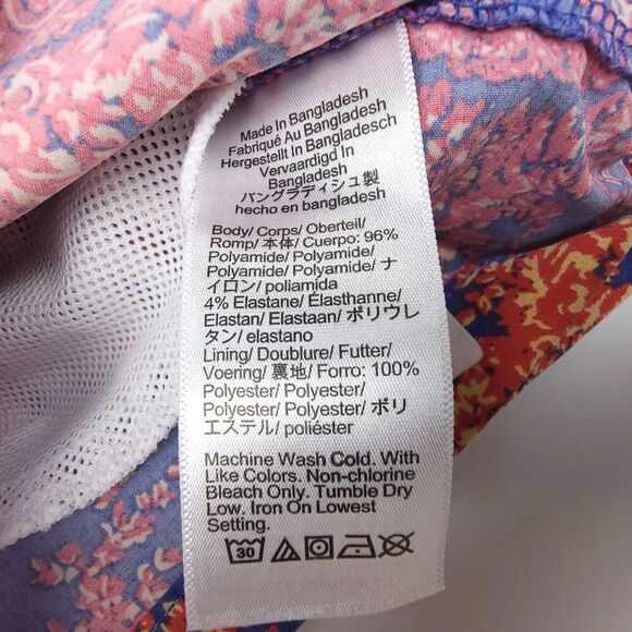 NEW J Crew 6" Stretch Swim Trunk Paisley Print Mesh Lined Board Shorts Men Small - Picture 5 of 6